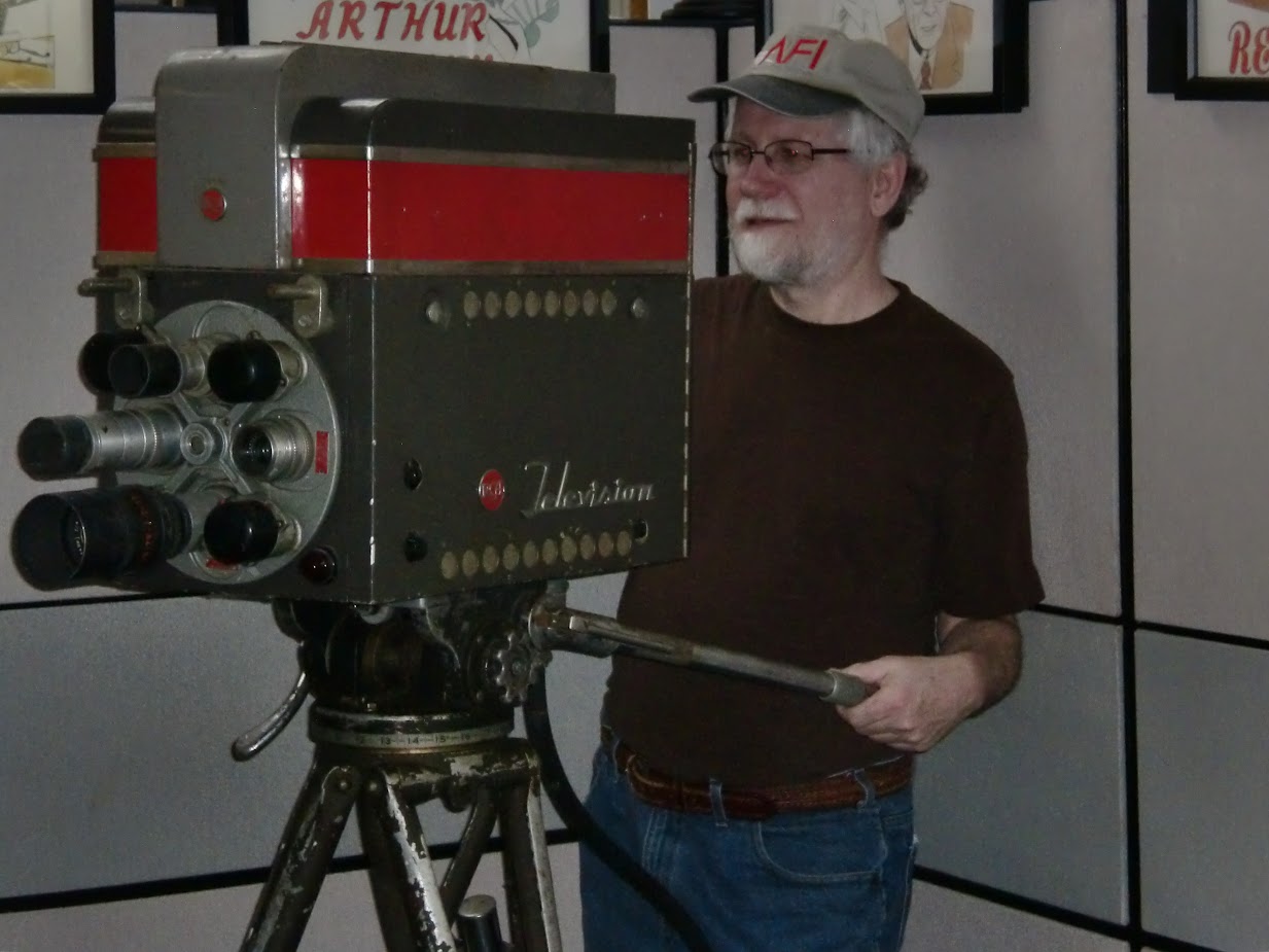Dave Sica with Vintage TV Camera